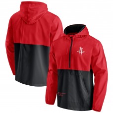 Куртка с капюшоном Houston Rockets Anorak Block Party Windbreaker - Red/Black