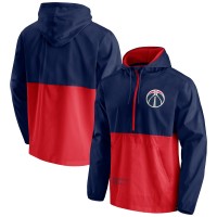 Куртка с капюшоном Washington Wizards Anorak Block Party Windbreaker - Navy/Red