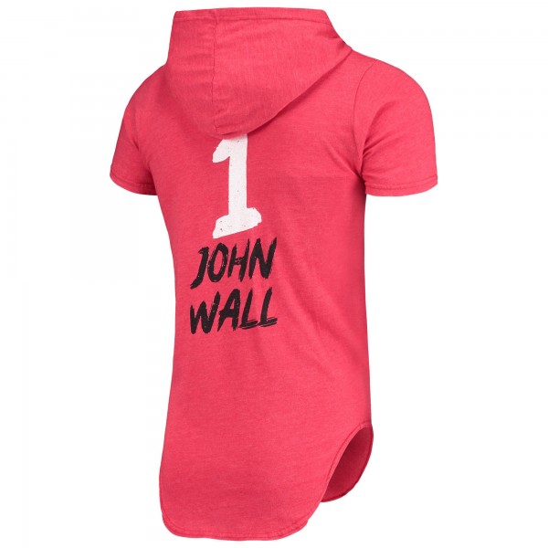 Футболка с капюшоном John Wall Houston Rockets NBA Tri-Blend - Red