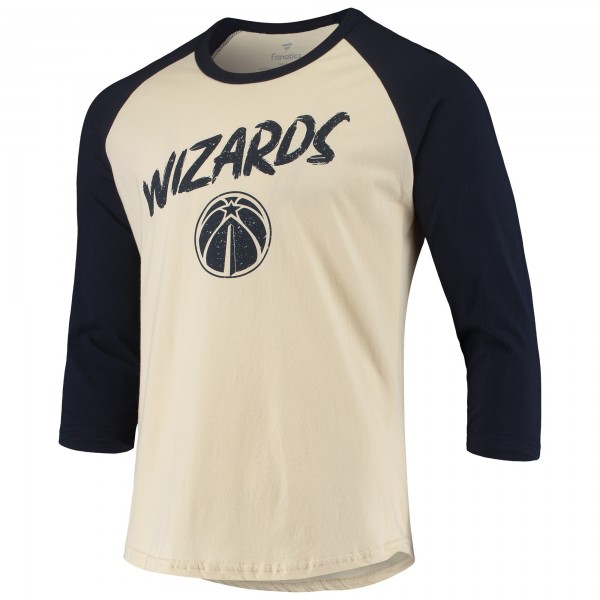 Футболка с рукавом 3/4 Russell Westbrook Washington Wizards NBA - Cream