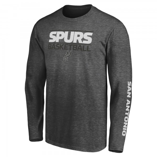 Набор футболок San Antonio Spurs - Black/Heathered Charcoal
