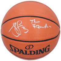 Баскетбольный мяч Steve Francis Houston Rockets Fanatics Authentic Autographed Spalding Indoor/Outdoor with Franchise Inscription