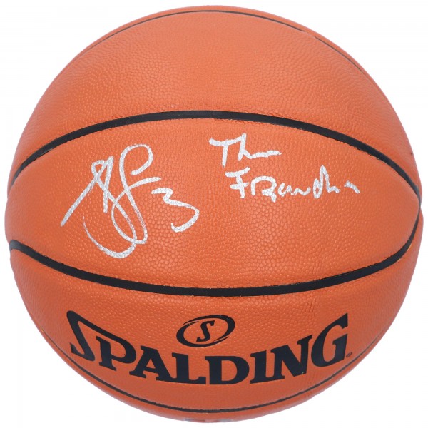 Баскетбольный мяч Steve Francis Houston Rockets Fanatics Authentic Autographed Spalding Indoor/Outdoor with Franchise Inscription