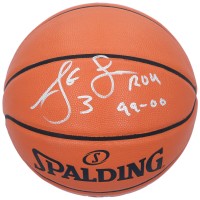 Баскетбольный мяч Steve Francis Houston Rockets Fanatics Authentic Autographed Spalding Indoor/Outdoor with ROY 00 Inscription