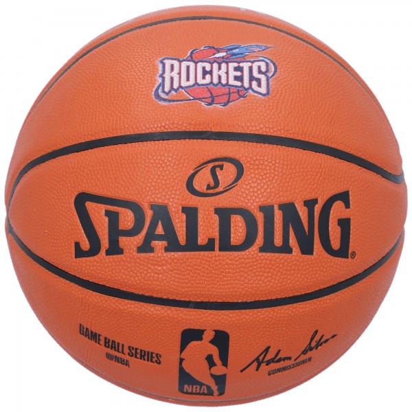 Баскетбольный мяч Steve Francis Houston Rockets Fanatics Authentic Autographed Spalding Throwback 1996-2003 Team Logo