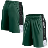 Шорты Milwaukee Bucks Lets Go - Hunter Green/Black