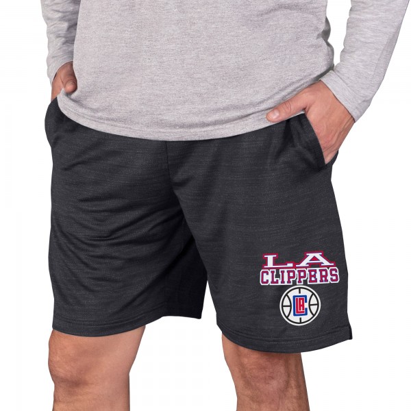 Шорты LA Clippers Concepts Sport Bullseye - Charcoal - спортивная одежда НБА