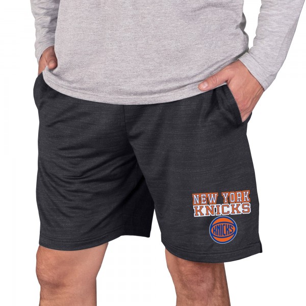Шорты New York Knicks Concepts Sport Bullseye - Charcoal - спортивная одежда НБА