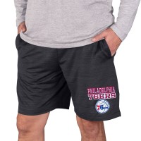 Шорты Philadelphia 76ers Concepts Sport Bullseye - Charcoal