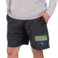 Шорты Minnesota Timberwolves Concepts Sport Bullseye - Charcoal