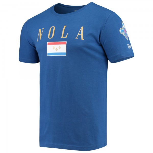 Футболка Zion Williamson New Orleans Pelicans New Era City Edition - Navy