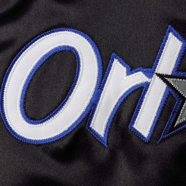 Куртка на кнопках Orlando Magic Mitchell & Ness Youth Hardwood Classics Satin Raglan - Black