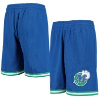 Детские шорты Dallas Mavericks Mitchell & Ness Hardwood Classics Swingman - Blue