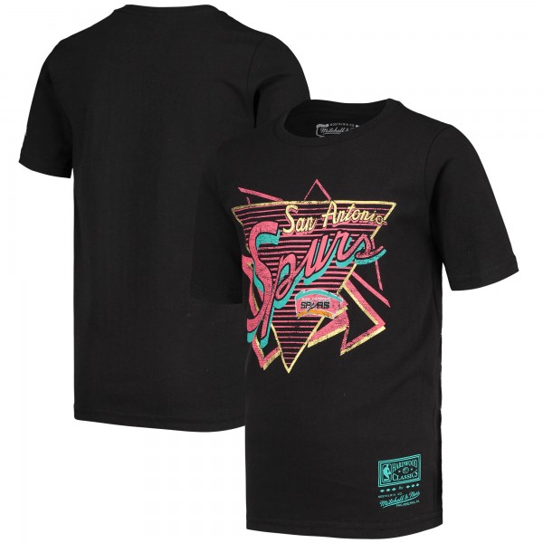 Детская футболка San Antonio Spurs Mitchell & Ness Hardwood Classics No Limit - Black
