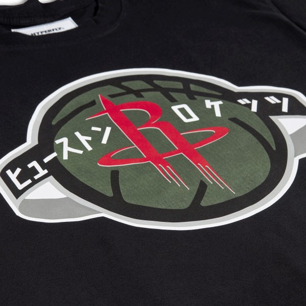 Футболка Houston Rockets NBA x Hyperfly Katakana - Black