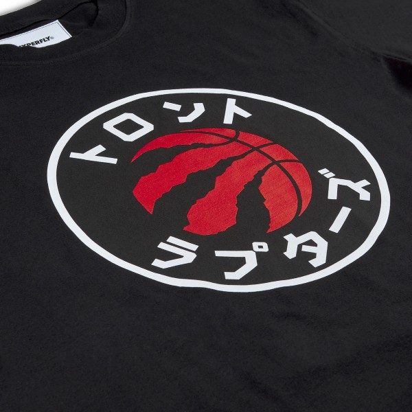 Футболка Toronto Raptors NBA x Hyperfly Katakana - Black