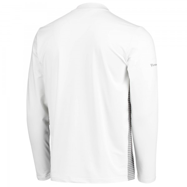 Кофта на короткой молнии Los Angeles Dodgers Levelwear Insignia Wade - White