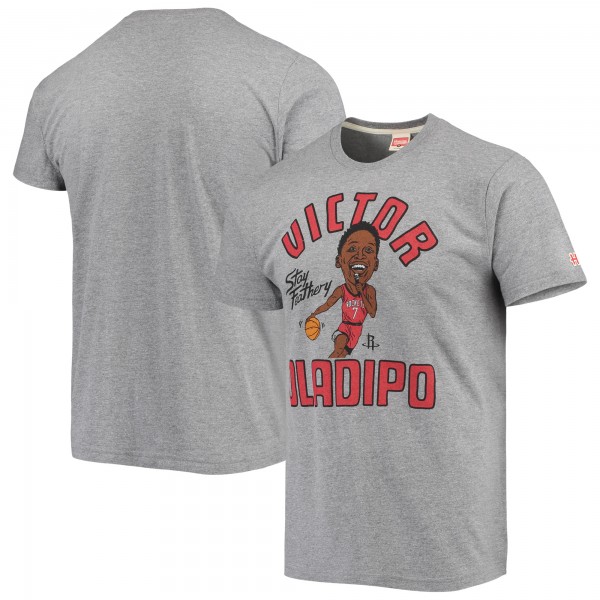 Футболка Victor Oladipo Houston Rockets Homage Caricature - Heathered Charcoal