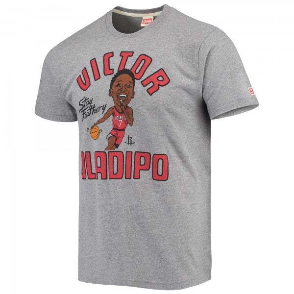 Футболка Victor Oladipo Houston Rockets Homage Caricature - Heathered Charcoal