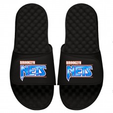 Шлепки Brooklyn Nets ISlide Classic Logo - Black