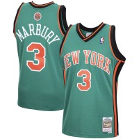 Джерси New York Knicks Stephon Marbury Mitchell & Ness Green 2006/07 Hardwood Classics Swingman
