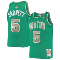 Игровая джерси Kevin Garnett Boston Celtics Mitchell & Ness 2001/02 Hardwood Classics Swingman - Kelly Green