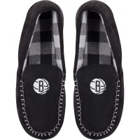 Мокасины Brooklyn Nets FOCO Team Logo Flannel