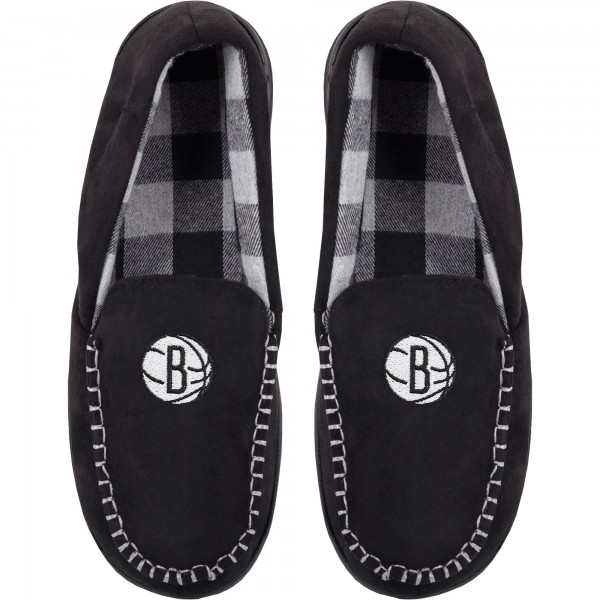 Мокасины Brooklyn Nets FOCO Team Logo Flannel