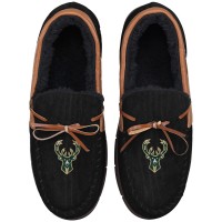 Тапочки мокасины Milwaukee Bucks FOCO Corduroy