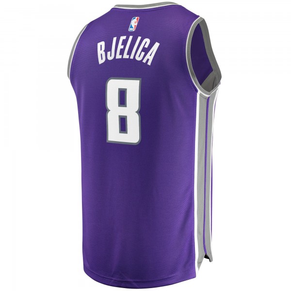 Игровая майка Nemanja Bjelica Sacramento Kings 2020/21 Fast Break Replica - Icon Edition - Purple - оригинальная джерси НБА