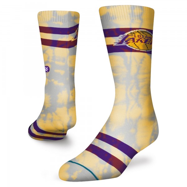 Носки Los Angeles Lakers Stance Tie-Dye