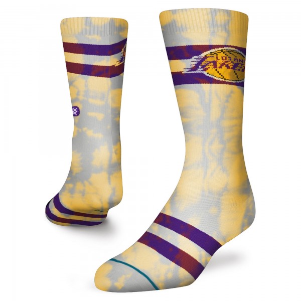 Носки Los Angeles Lakers Stance Tie-Dye