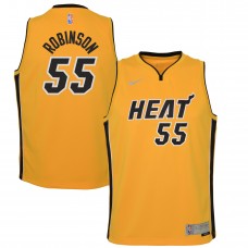 Игровая форма  Duncan Robinson Miami Heat Nike Youth 2020/21 Swingman Player Trophy Gold - Earned Edition