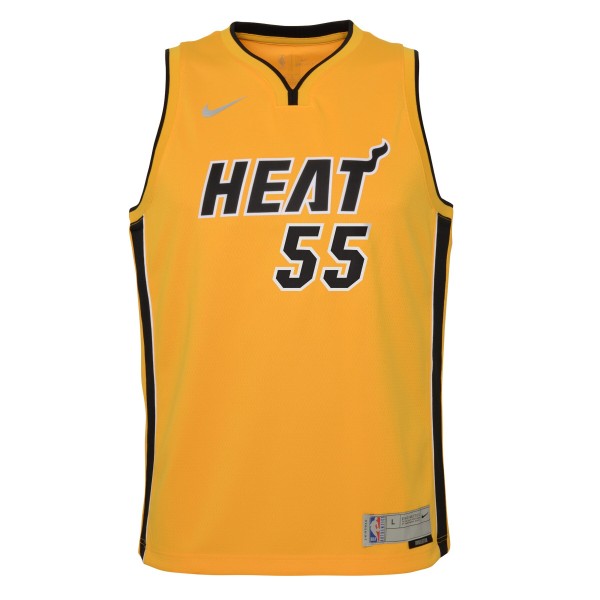 Игровая форма  Duncan Robinson Miami Heat Nike Youth 2020/21 Swingman Player Trophy Gold - Earned Edition