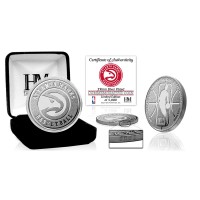 Atlanta Hawks Highland Mint Silver Mint Coin