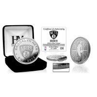 Brooklyn Nets Highland Mint Silver Mint Coin