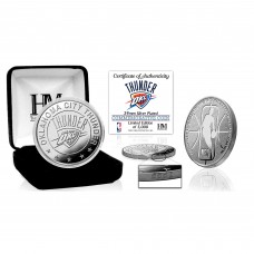 Монета Oklahoma City Thunder Highland Mint Silver Mint Coin