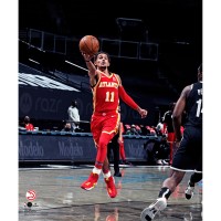 Unsigned Atlanta Hawks Trae Young Fanatics Authentic Scoop Shot Photograph
