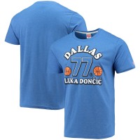 Футболка Luka Doncic Dallas Mavericks Homage Slovenian - Blue