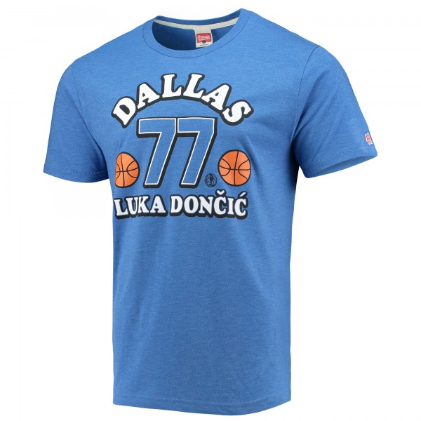 Футболка Luka Doncic Dallas Mavericks Homage Slovenian - Blue