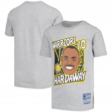 Детская футболка Tim Hardaway Golden State Warriors Mitchell & Ness Hardwood Classics King of the Court - Gray