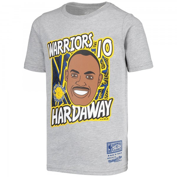 Детская футболка Tim Hardaway Golden State Warriors Mitchell & Ness Hardwood Classics King of the Court - Gray