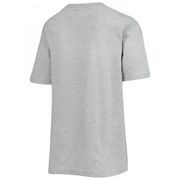 Детская футболка Alonzo Mourning Miami Heat Mitchell & Ness Hardwood Classics King of the Court - Heathered Gray