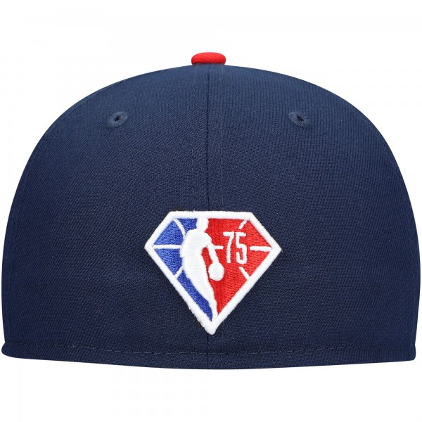 Бейсболка Washington Wizards New Era 2021 NBA Draft 59FIFTY - Navy - официальный мерч NBA