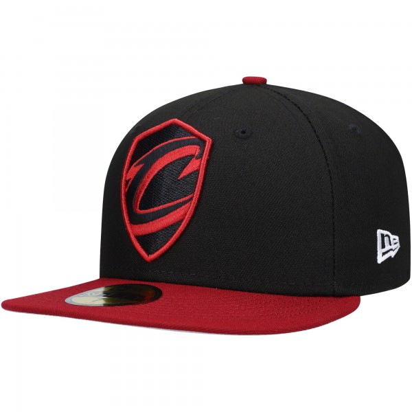 Бейсболка Cleveland Cavaliers New Era 2021 NBA Draft 59FIFTY - Black - официальный мерч NBA