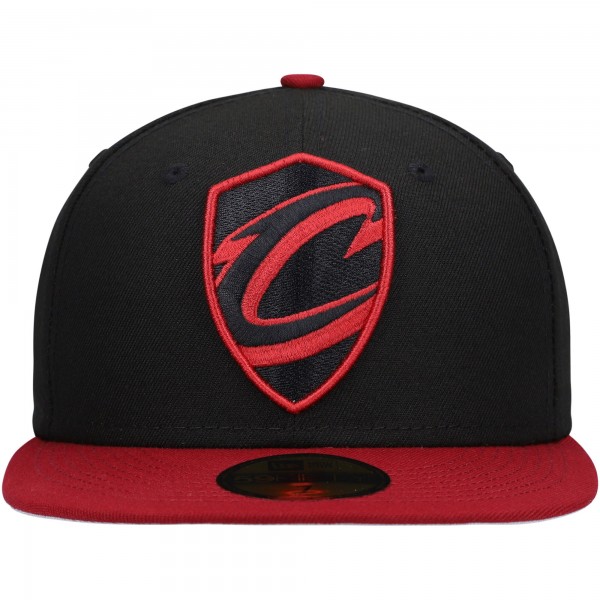 Бейсболка Cleveland Cavaliers New Era 2021 NBA Draft 59FIFTY - Black - официальный мерч NBA