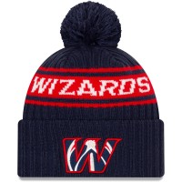 Шапка с помпоном Washington Wizards New Era 2021 NBA Draft - Navy