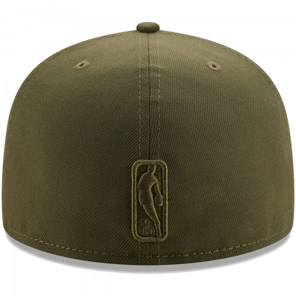 Бейсболка Portland Trail Blazers New Era Color Pack 59FIFTY - Olive - официальный мерч NBA