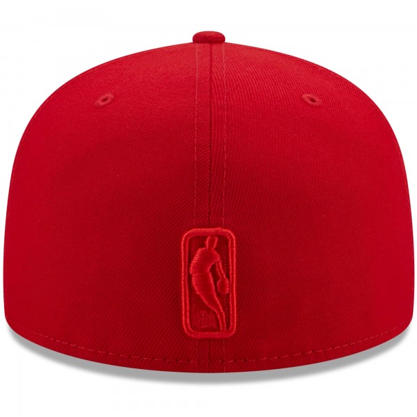 Бейсболка New York Knicks New Era Color Pack 59FIFTY - Scarlet - официальный мерч NBA