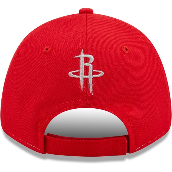 Бейсболка Houston Rockets New Era The League 9FORTY - Gray/Red - официальный мерч NBA